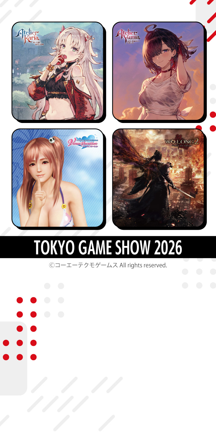 コーエーテクモゲームス / KOEI TECMO SPOT Online Shop TOPページ