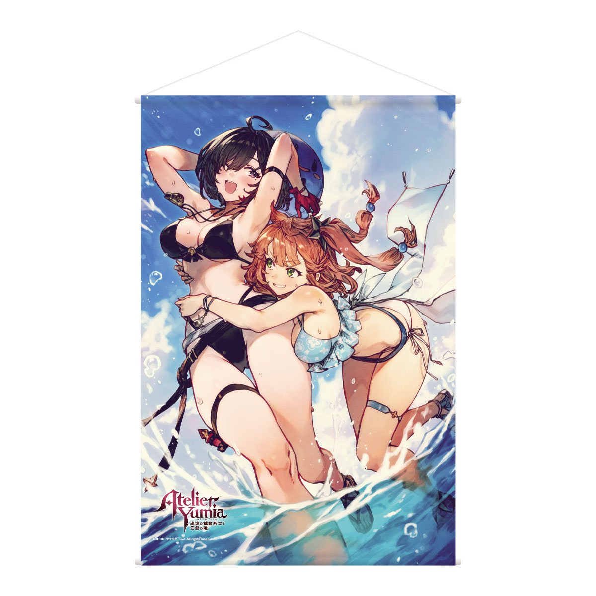 ユミアのアトリエ B2ダブルスエードタペストリー 心弾む水遊び