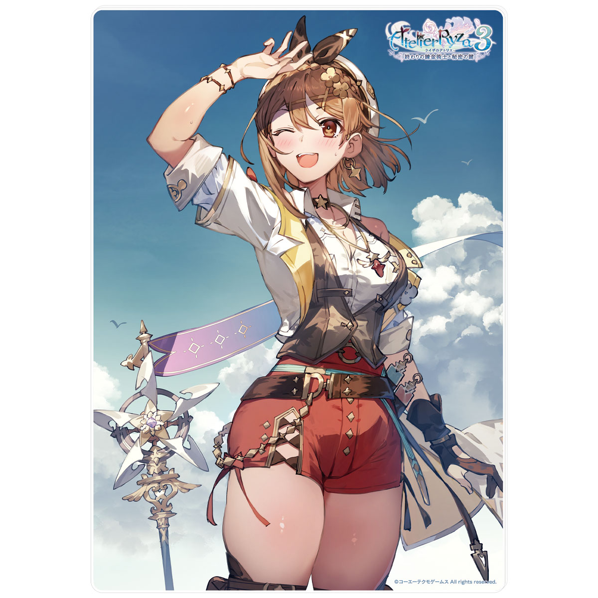 ライザのアトリエ３ B5アクリルプレート 夏の終わり