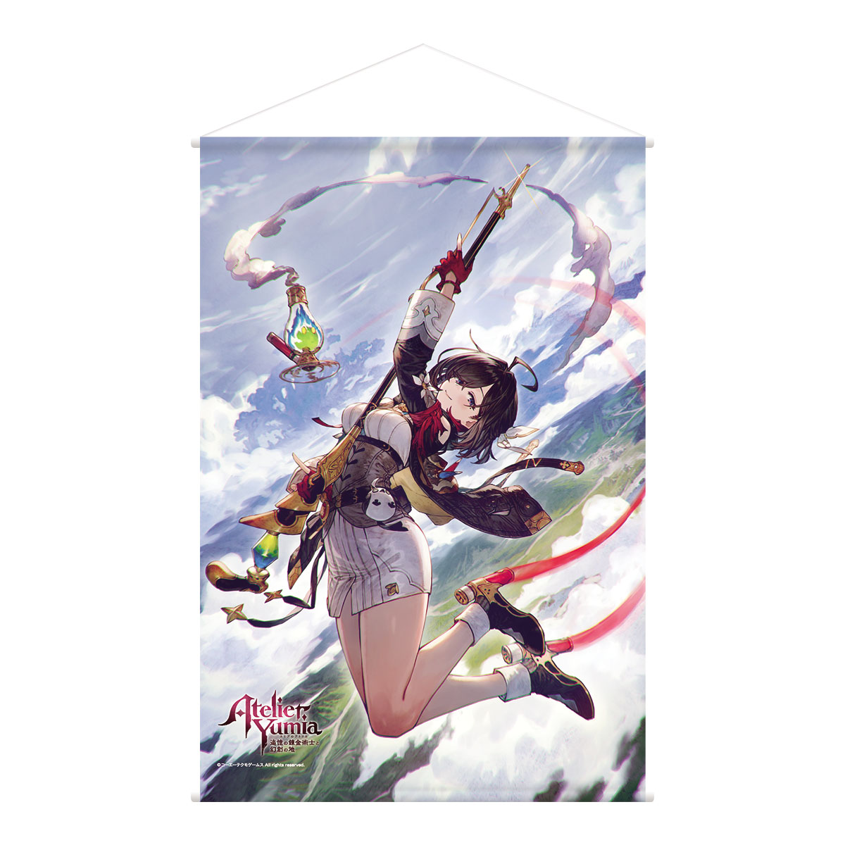 ユミアのアトリエ B2ダブルスエードタペストリー -幕開け-