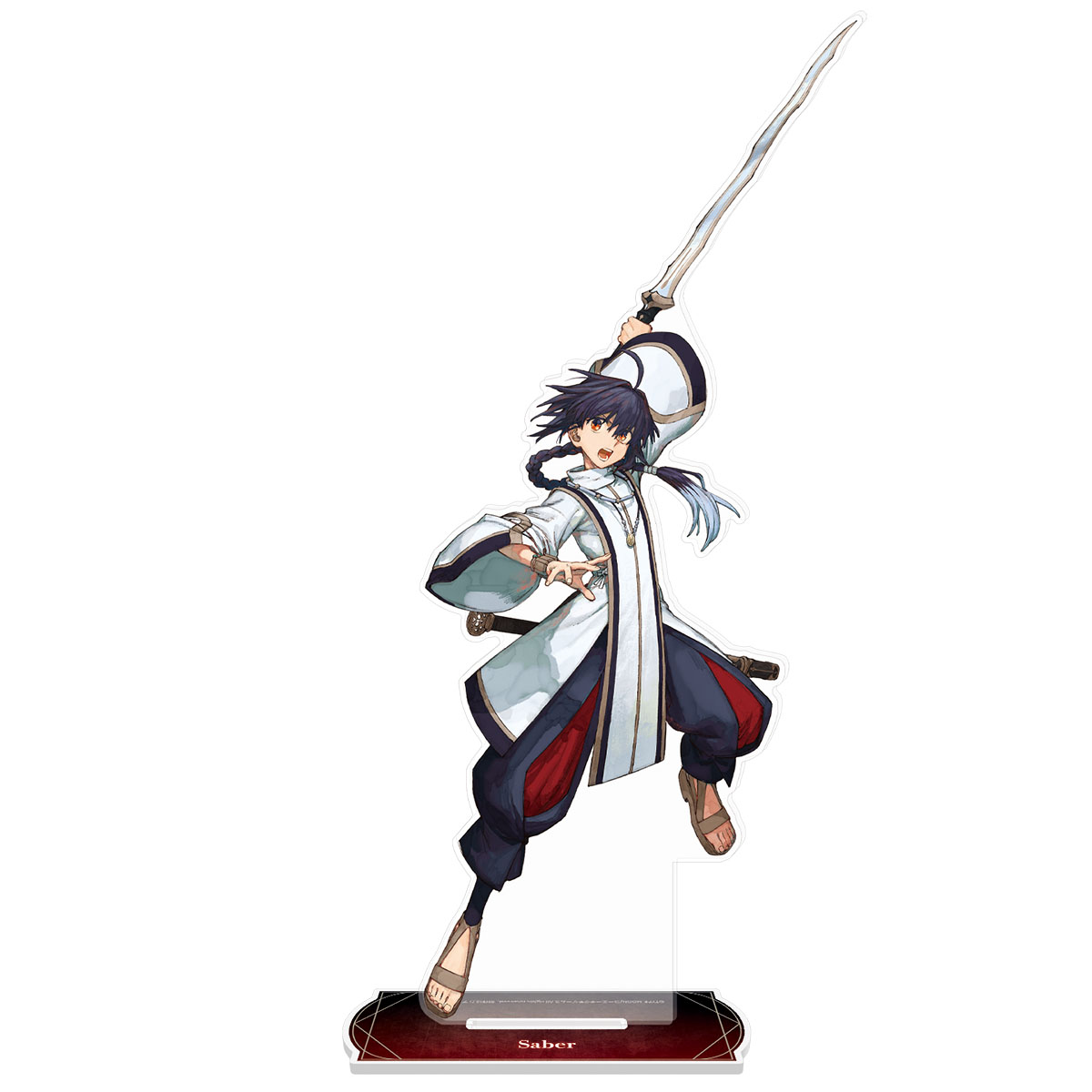 Fate/Samurai Remnant 渡れい氏描き下ろしイラスト ビッグアクリルフィギュア -セイバー-