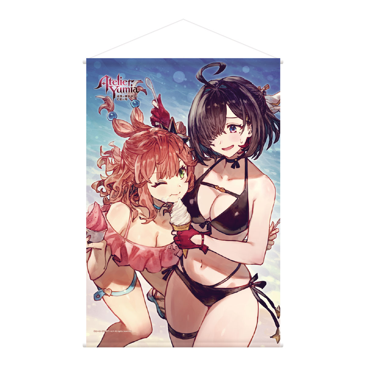 ユミアのアトリエ B2ダブルスエードタペストリー 波音と甘いひととき