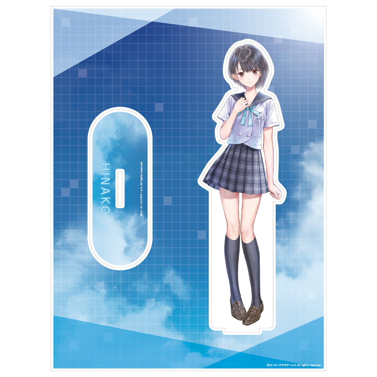 BLUE REFLECTION ビッグアクリルフィギュア 日菜子