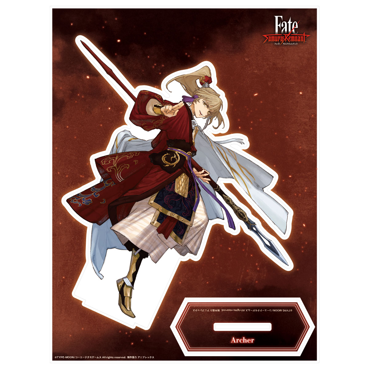 Fate/Samurai Remnant ビッグアクリルフィギュア アーチャー