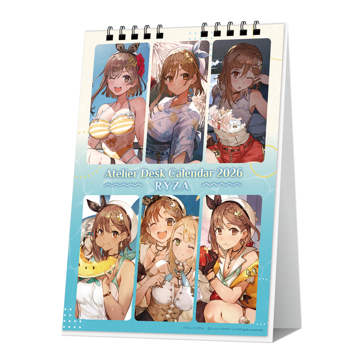 卓上アトリエカレンダー2026 ライザ