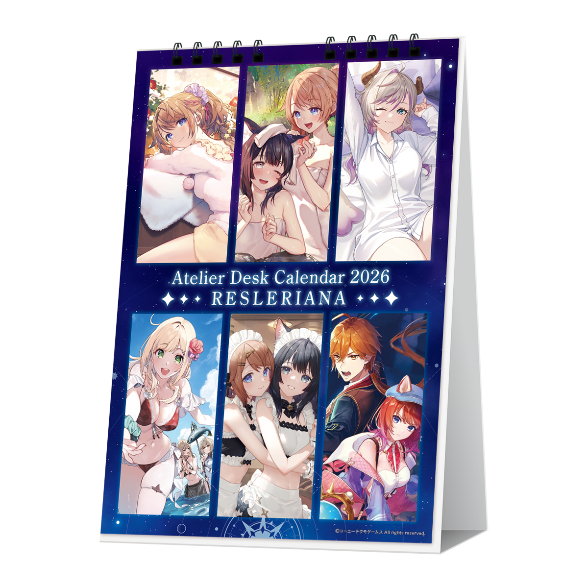 卓上アトリエカレンダー2026 レスレリ
