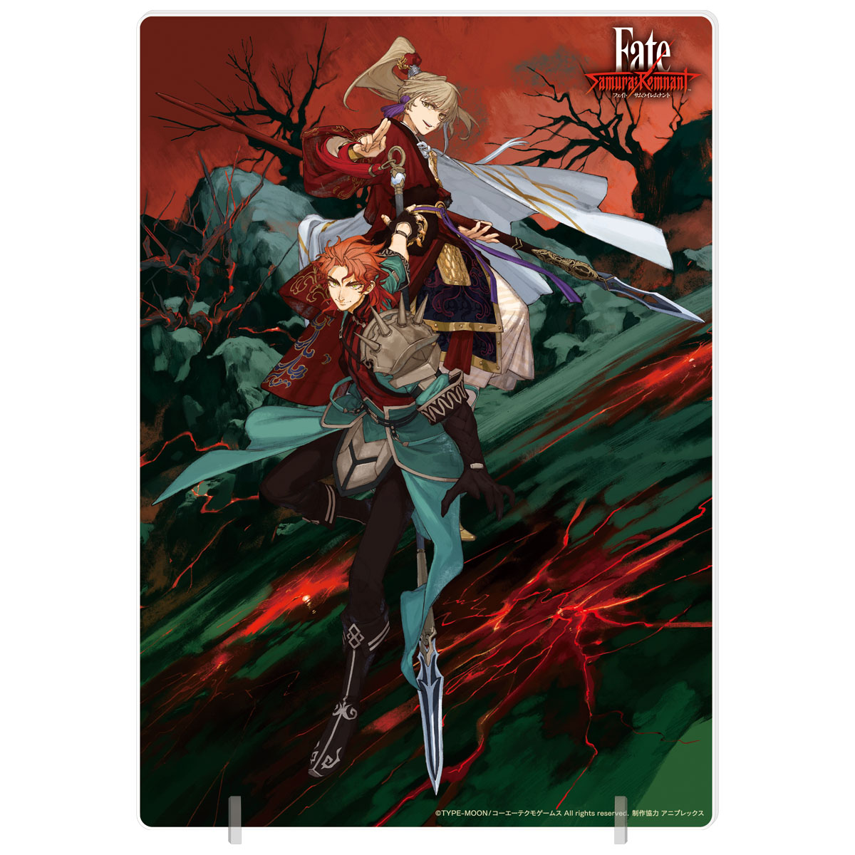 Fate/Samurai Remnant B5アクリルプレート アーチャー＆趙雲