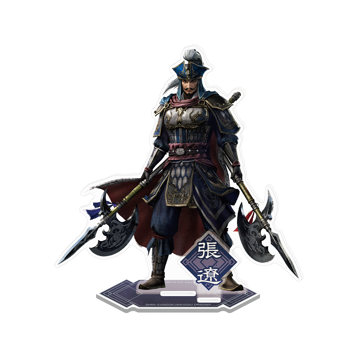 真・三國無双 ORIGINS ビッグサイズ アクリルフィギュア 張遼