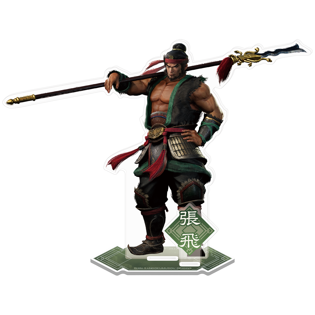 真・三國無双 ORIGINS ビッグサイズ アクリルフィギュア 張飛