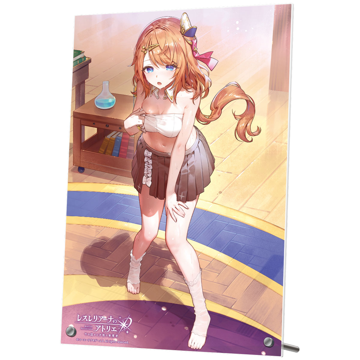 レスレリアーナのアトリエ B5アクリルプレート 難敵たる猛暑