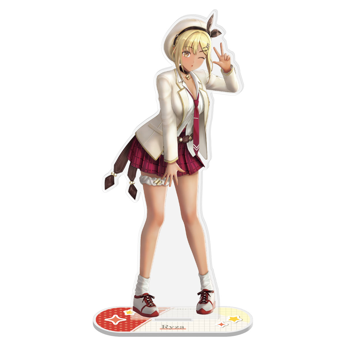 レスレリアーナのアトリエ ビッグアクリルフィギュア レスレリ学園 ライザ