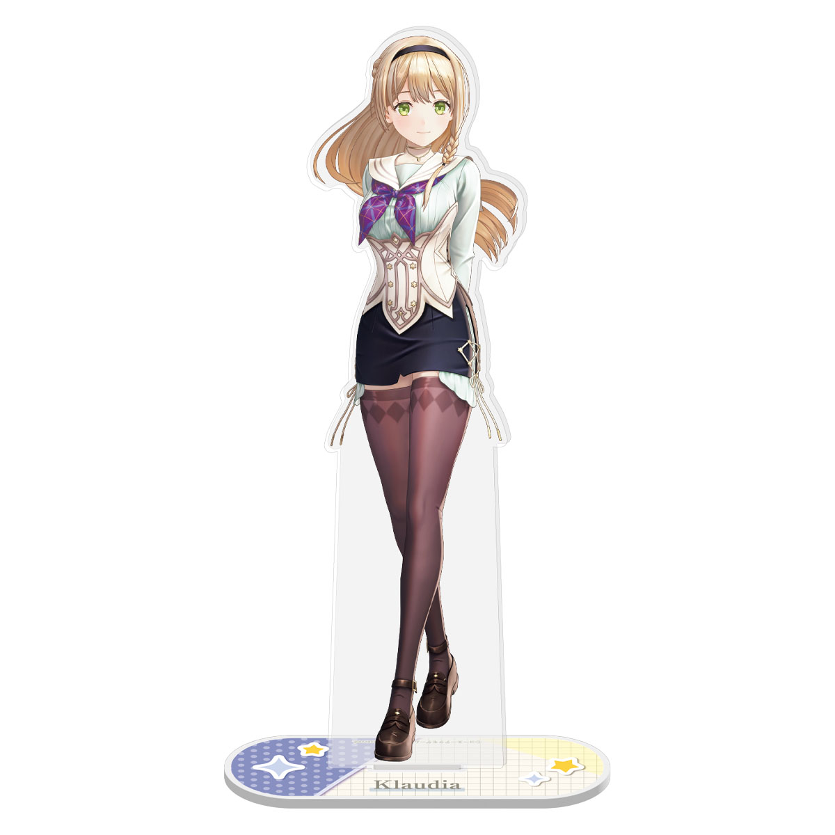 レスレリアーナのアトリエ ビッグアクリルフィギュア レスレリ学園 クラウディア
