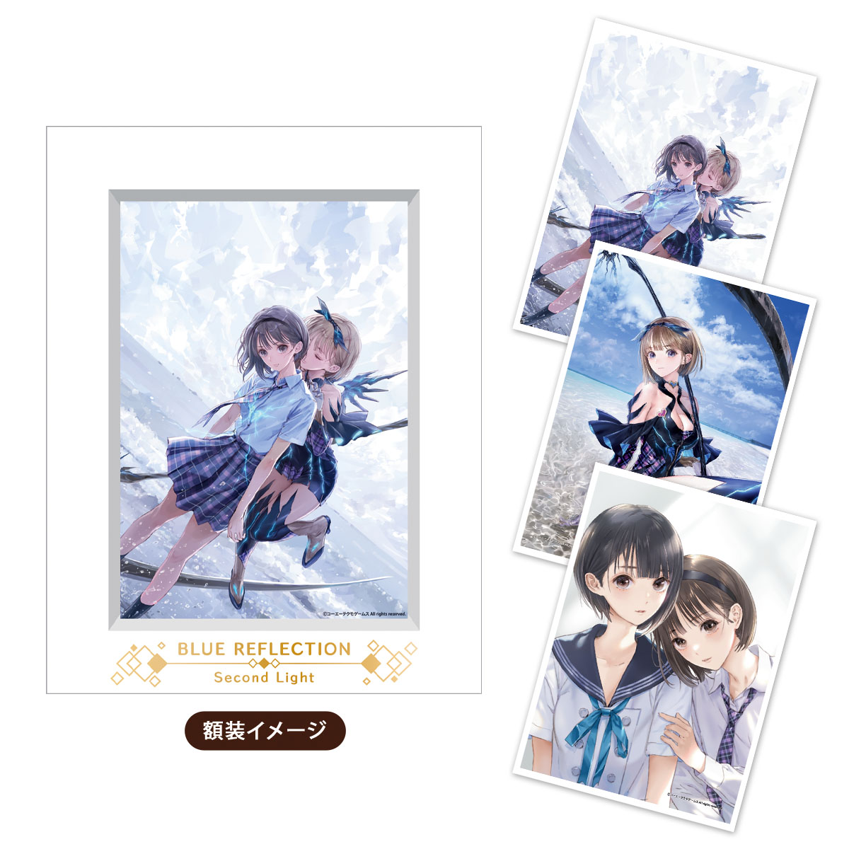 BLUE REFLECTION TIE/帝 キャラファインマット3枚セット2026