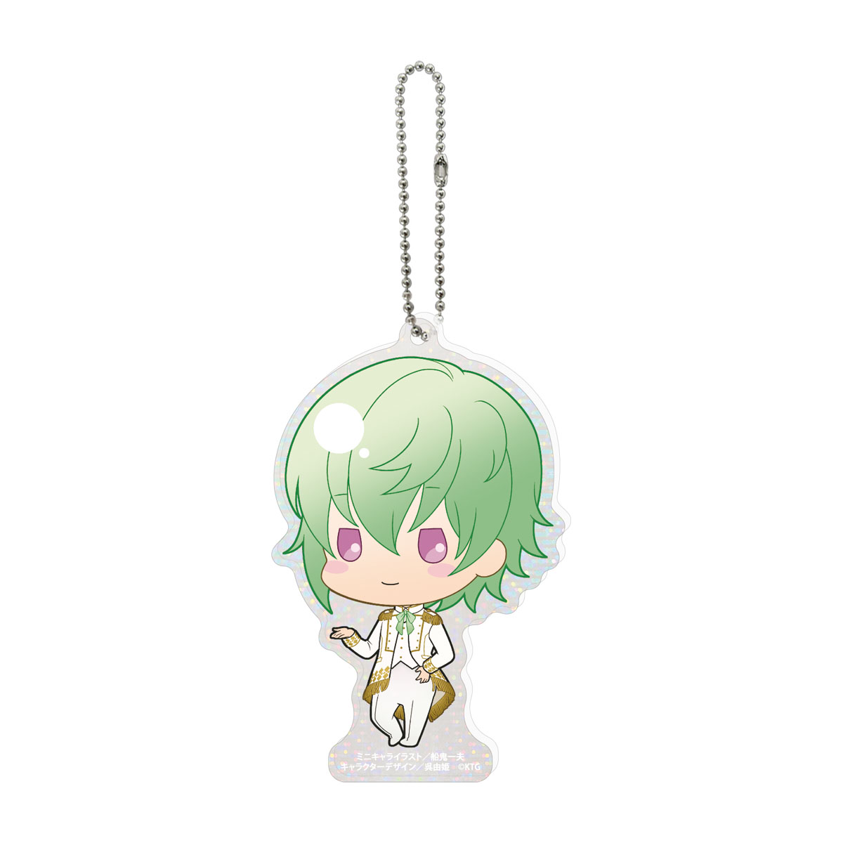 金色のコルダ３ AnotherSky/金色のコルダ４ ミニキャラホログラムアクリルキーホルダー -アニバーサリーパレード-