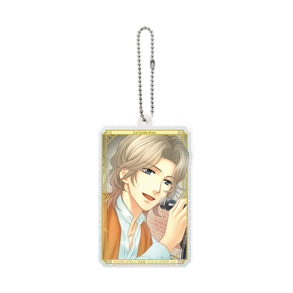 金色のコルダシリーズ ホログラムアクリルキーホルダー -メモリアルアート-