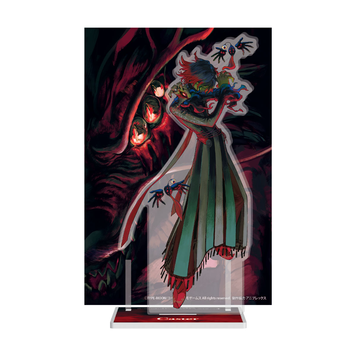 Fate/Samurai Remnant 背景台紙付きアクリルスタンド キャスター