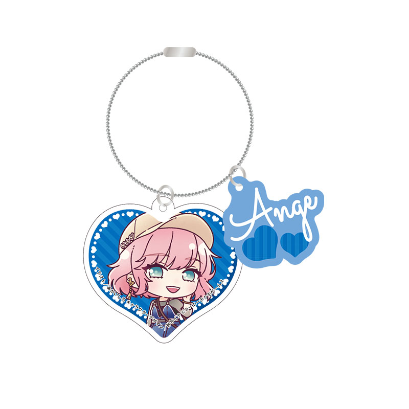 ネオロマンスGirls！ お名前アクリルキーリング アンジュ