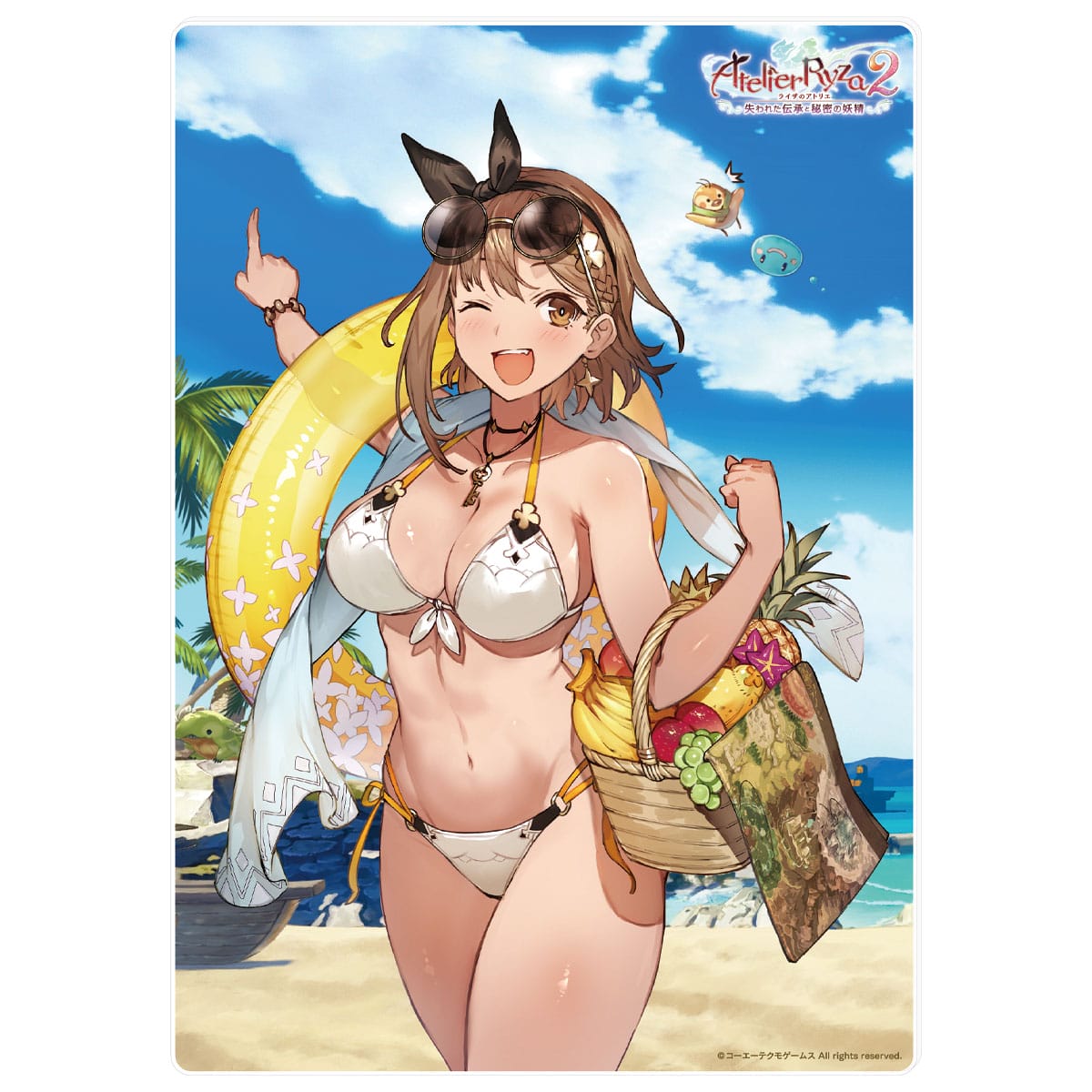 ライザのアトリエ２ B5アクリルプレート 真夏のバカンス