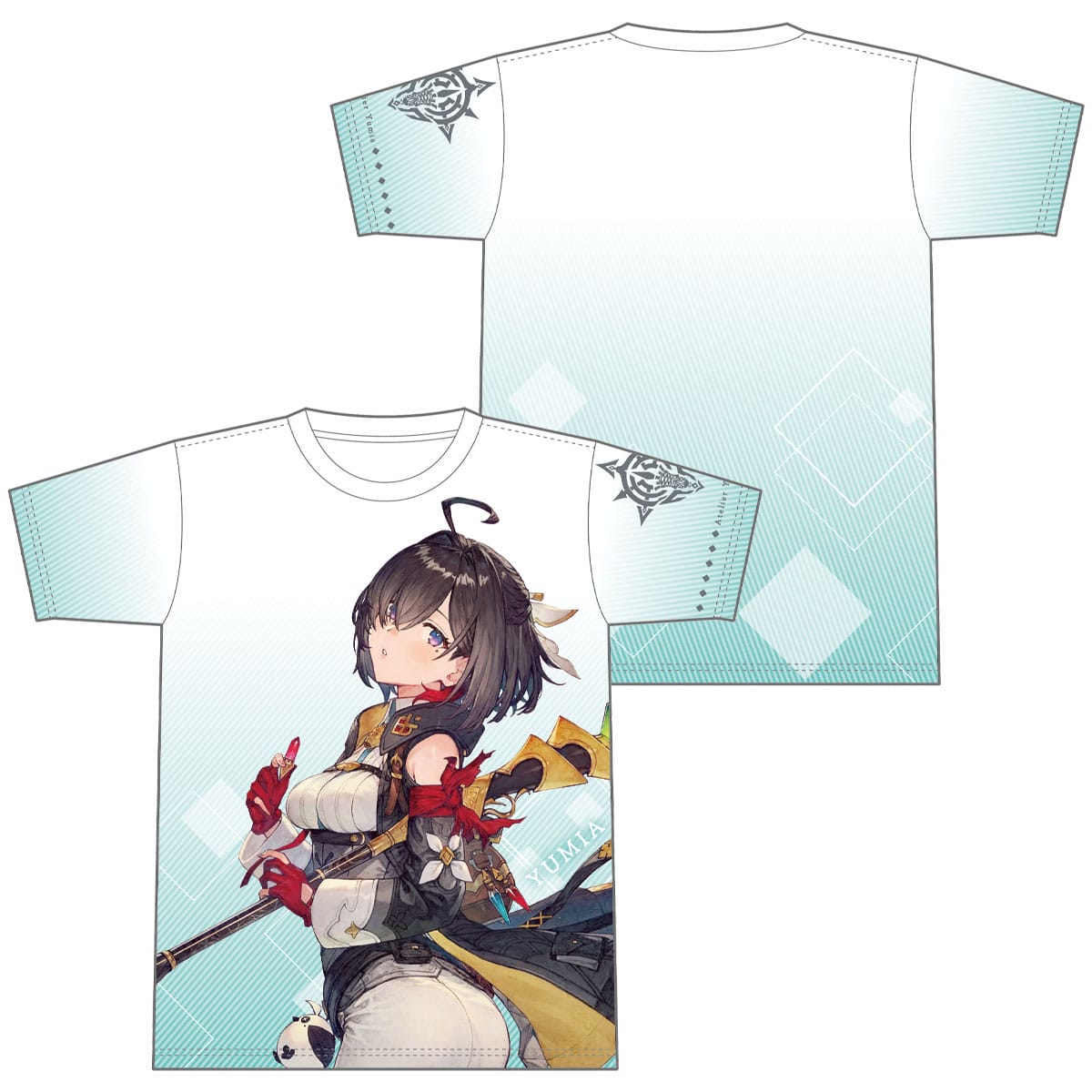 ユミアのアトリエ フルグラフィックTシャツ ユミア