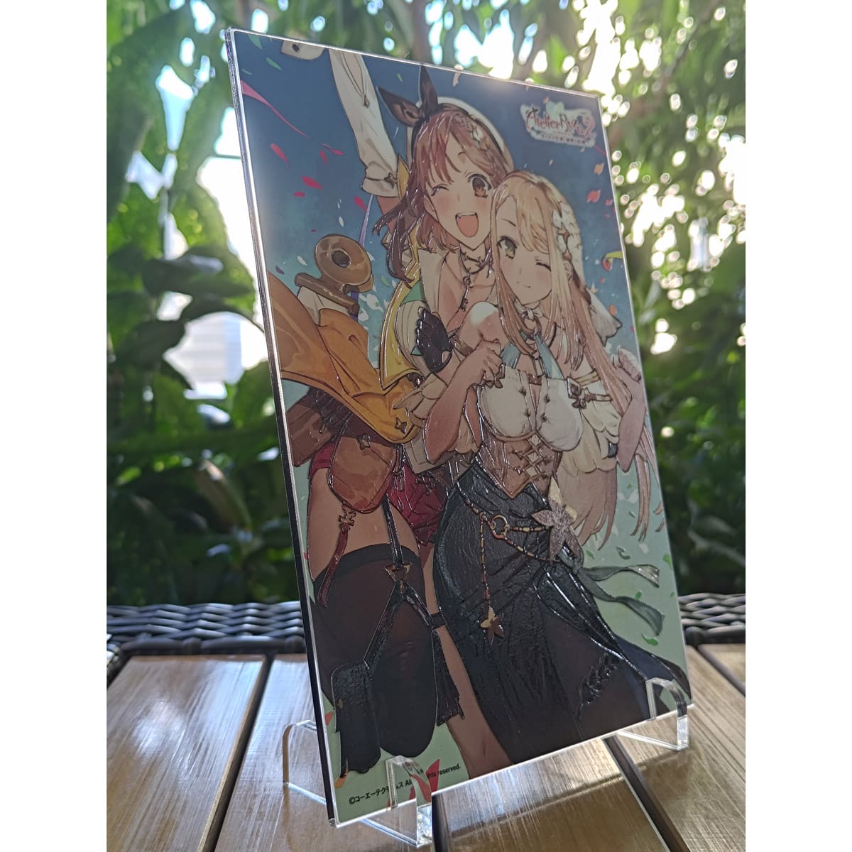 ライザのアトリエ２ 半立体A5アクリルプレート 親友