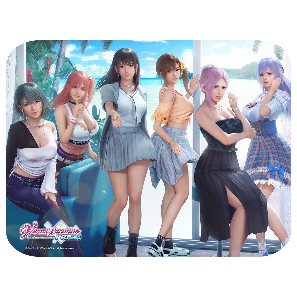 Venus Vacation PRISM - DEAD OR ALIVE Xtreme - ラバーマウスパッド A