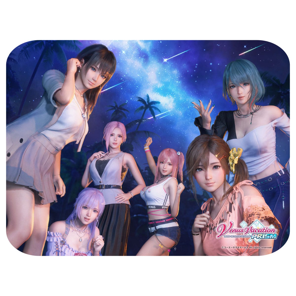 Venus Vacation PRISM - DEAD OR ALIVE Xtreme - ラバーマウスパッド B