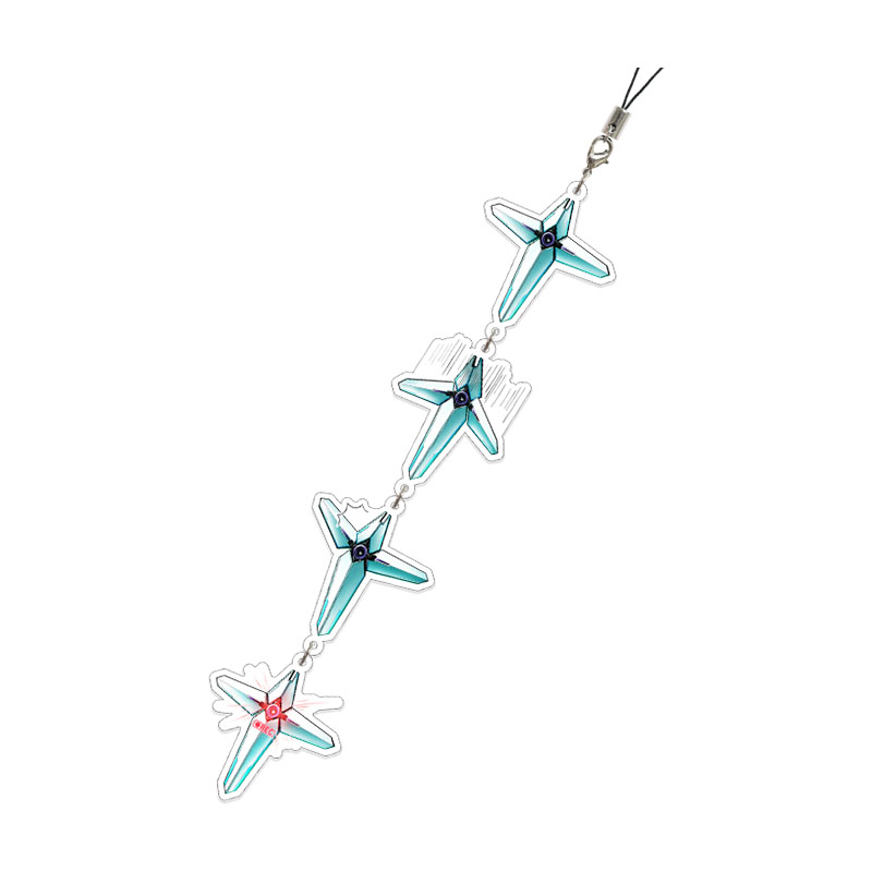 バディミッション BOND 4連アクリルストラップ シキガミロボット