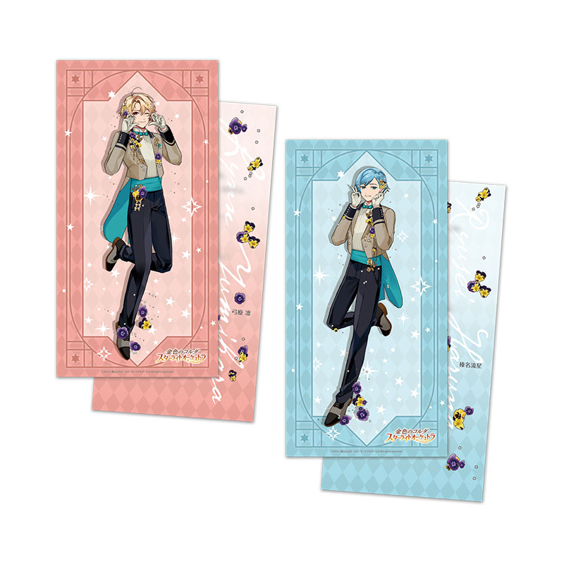金色のコルダ スターライトオーケストラ -5th Anniversary-くじ 大判メッセージカードセット(2枚組) 弓原 凛・榛名流星