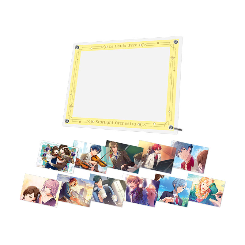 金色のコルダ スターライトオーケストラ -5th Anniversary-くじ フォトフレーム＆メモリアルカードセット A