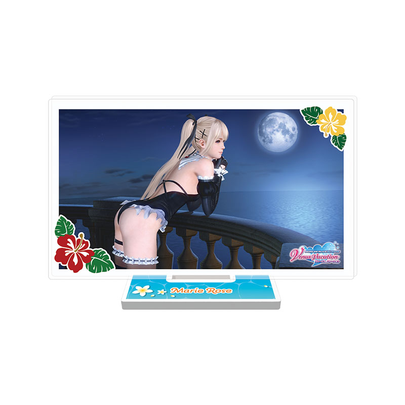 DEAD OR ALIVE Xtreme Venus Vacation 7.5周年記念くじ ミニアクリルスタンドプレート マリー・ローズTC