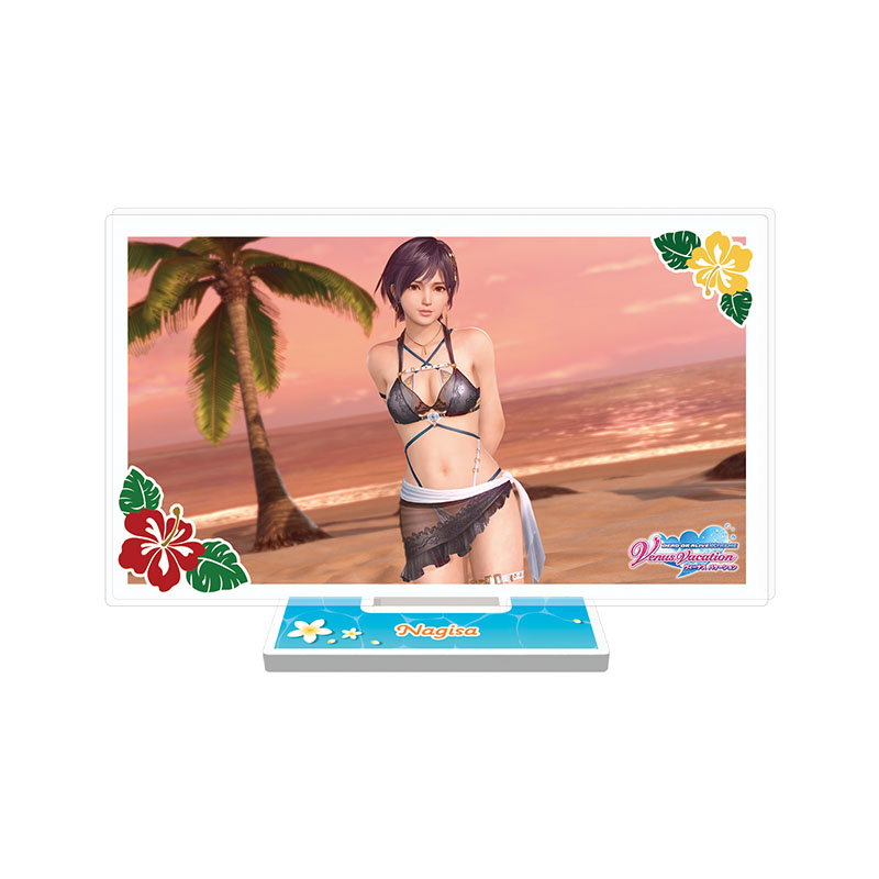 DEAD OR ALIVE Xtreme Venus Vacation 7.5周年記念くじ ミニアクリルスタンドプレート なぎさTC