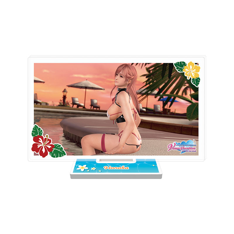 DEAD OR ALIVE Xtreme Venus Vacation 7.5周年記念くじ ミニアクリルスタンドプレート ほのかTC