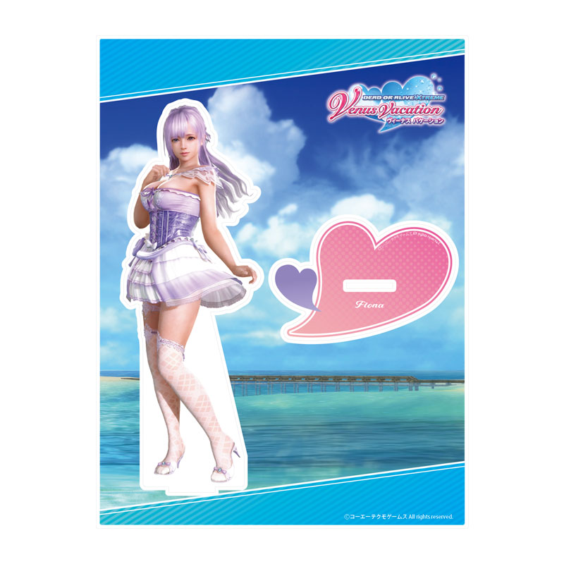 DEAD OR ALIVE Xtreme Venus Vacation ビッグアクリルフィギュア フィオナ