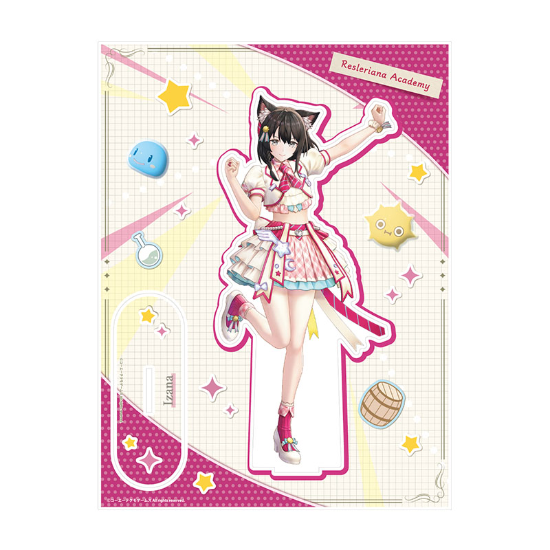 レスレリアーナのアトリエ ビッグアクリルフィギュア レスレリ学園 イザナ