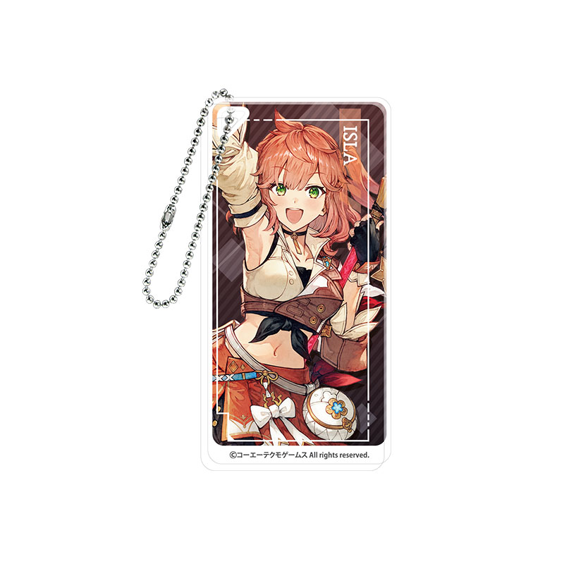 コーエーテクモゲームス / ユミアのアトリエ ドミノ風キーチェーン アイラ