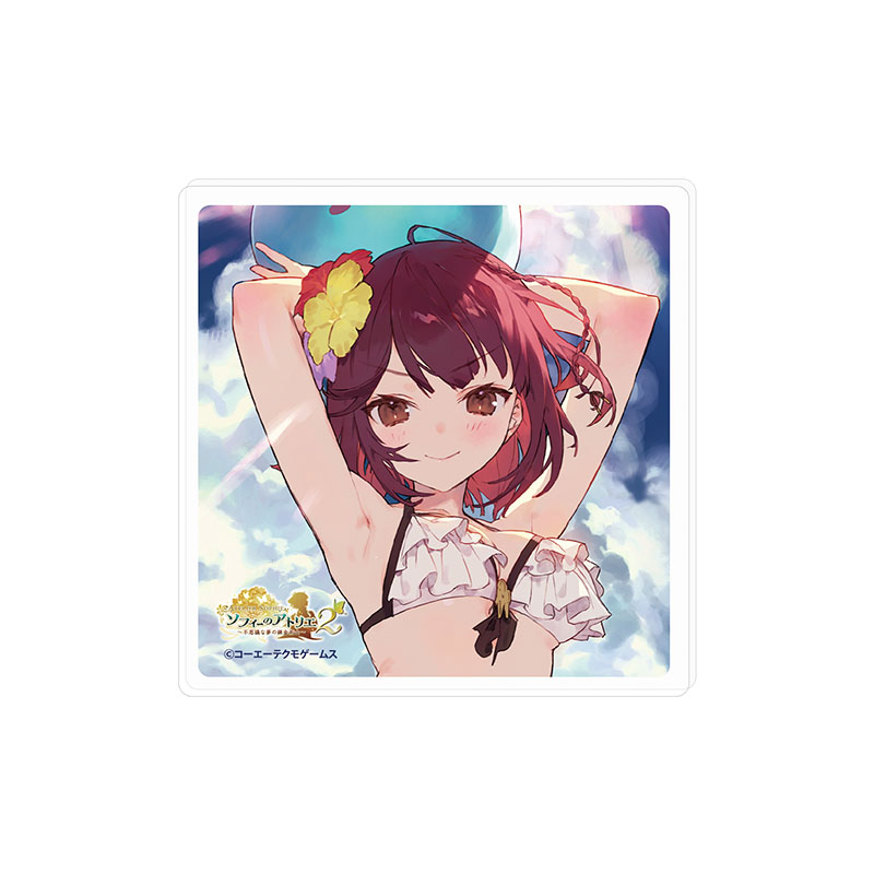ソフィーのアトリエ２ アクリルコースター 真夏のビーチ
