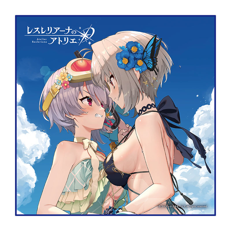 レスレリアーナのアトリエ 2周年記念くじ マイクロファイバータオル 渚の腕比べ