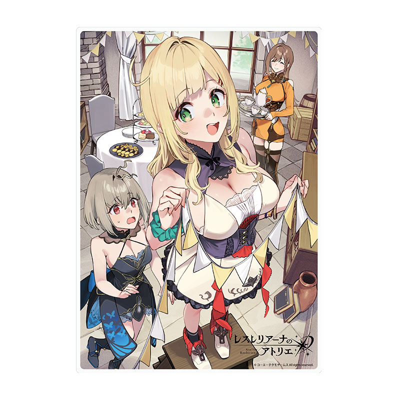 レスレリアーナのアトリエ 2周年記念くじ アクリルプレート アルビーナ