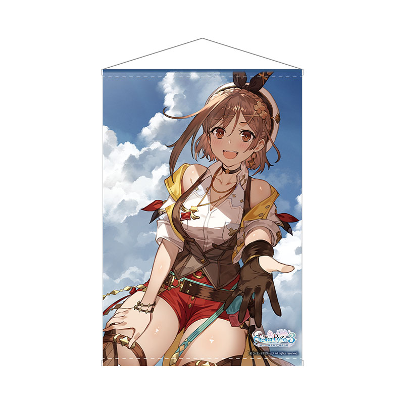ライザのアトリエ３ B2ダブルスエードタペストリー ３度目の夏への誘い
