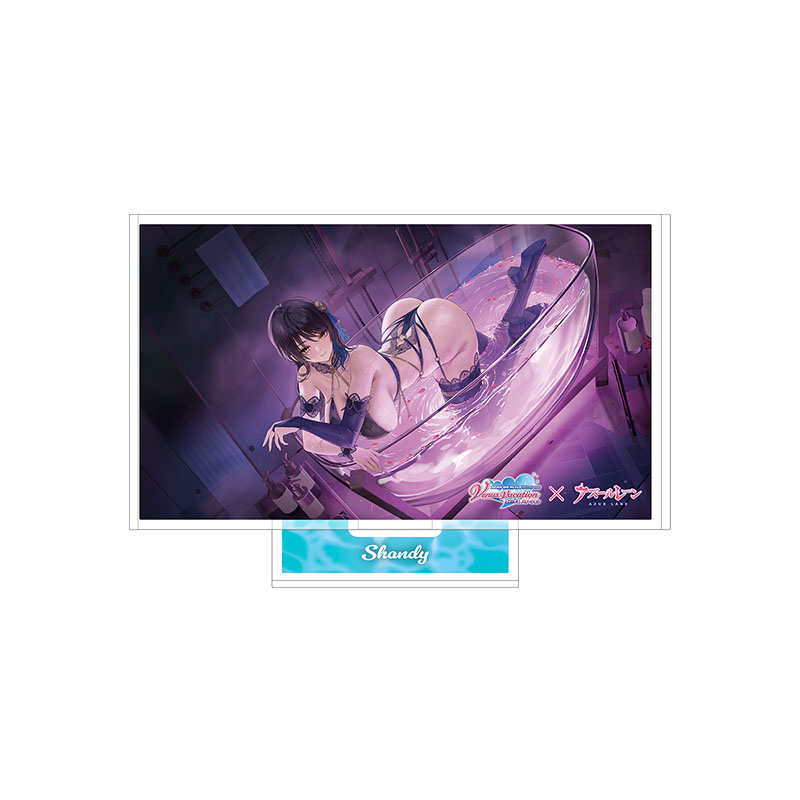 アズールレーン×DEAD OR ALIVE Xtreme Venus Vacation ミニアクリルスタンドプレート シャンディ