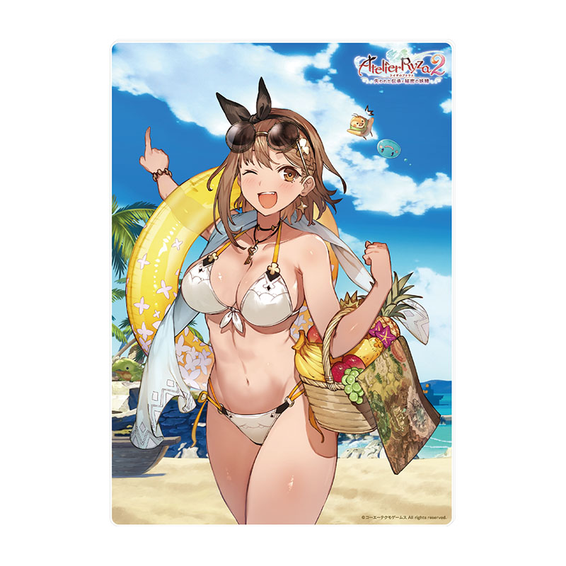 ライザのアトリエ２ B5アクリルプレート 真夏のバカンス