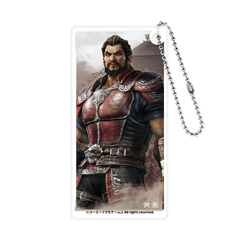 三國無双 KTカフェ ブロマイド キーホルダー 周瑜 凌統 三國無双 KTカフェ ブロマイド キーホルダー 周瑜 凌統