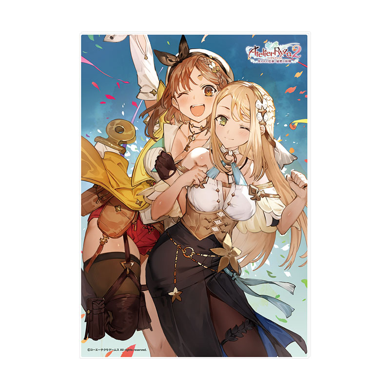 ライザのアトリエ２ 半立体A5アクリルプレート 親友