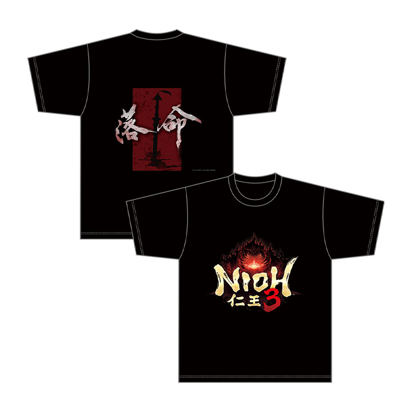 TGS2025 仁王3 ボス討伐者限定Tシャツ NIOH3 コーエーテクモゲームス / 仁王3 ロゴTシャツ