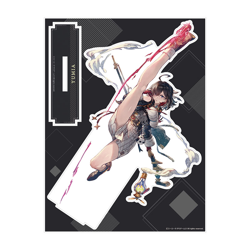 【TGS2025再販分】ユミアのアトリエ ビッグアクリルフィギュア ユミア(バトルイラスト)