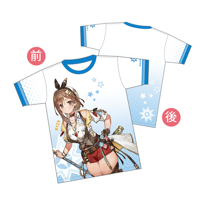 ライザのアトリエ３ フルグラフィックTシャツ -ライザ-