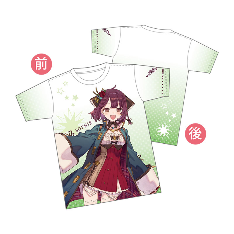 ソフィーのアトリエ２ フルグラフィックTシャツ -ソフィー-