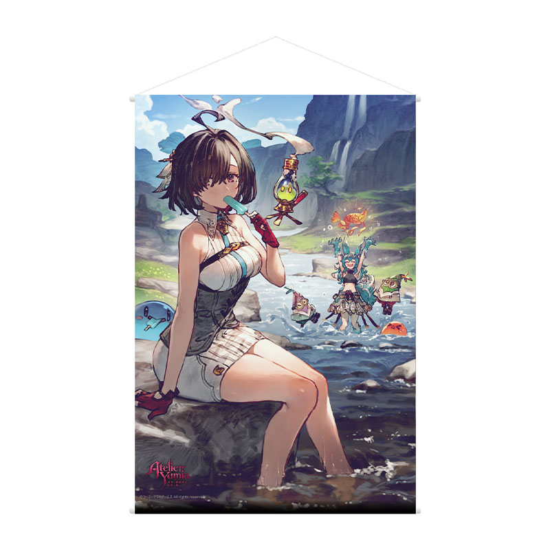 ユミアのアトリエ B2ダブルスエードタペストリー 夏色のせせらぎ