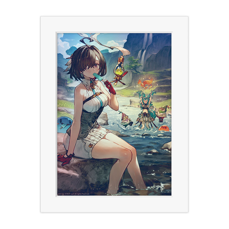 ユミアのアトリエ ホログラムビジュアルアート 夏色のせせらぎ