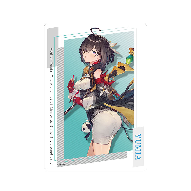 ユミアのアトリエ オンラインくじ2025 アクリルカード ユミア